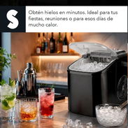 Vendo Hielera mara Signa. 9 cubitos de hielo cada 6 minutos! 220 - Img 55491033
