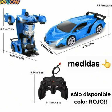 OFERTA PARA LOS PEQUES! CARROS POR CONTROL REMOTO ROBOT TRANSFORMER, MUÑECAS SIRENAS, TABLERO DIDÁCTICO - Img 117709633