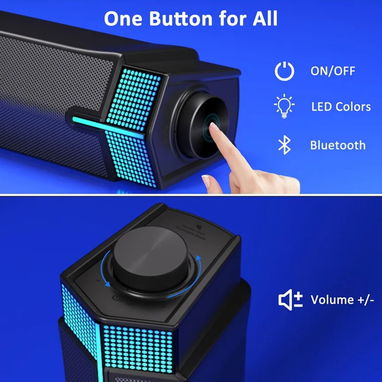 Altavoces Bluetooth M20 para Computadora para Monitor de Escritorio de PC - Img 122488443