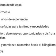 Clases de inglés e italiano a domicilio - Img 56348524