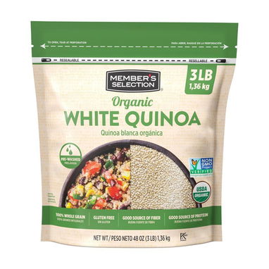 Quinoa Blanca Orgánica PQTE SELLADOS 1.36 kg / 3 lb 💚58578356💚 - 5/8