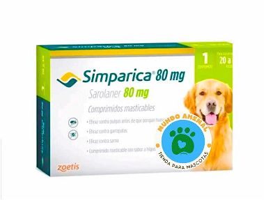 Simpárica de 80 mg Disponible (elimina pulgas y garrapatas) - Img 68535334