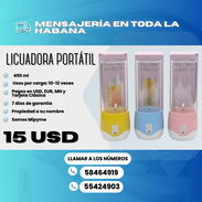 🍹 LICUADORA PORTÁTIL 🔴 450 ml: 💲15 USD - Img 53704458