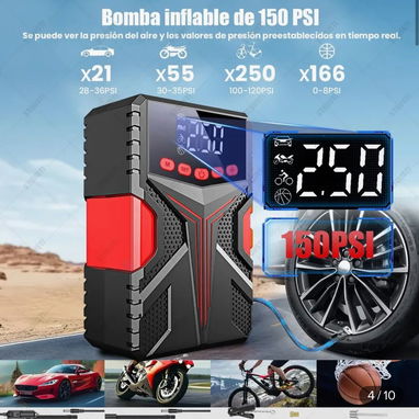 Arrancador de batería portátil 10000A - Img 123401326