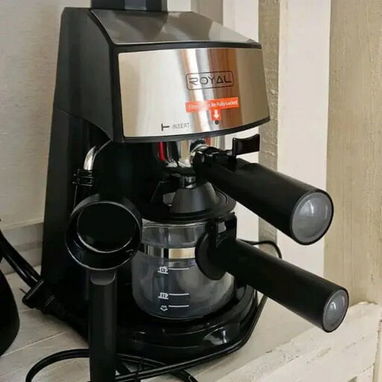 Cafetera Expresso ROYAL 4 Tazas Espresso, latte y capuchino precio $95 USD Transporte Incluido - 3/3
