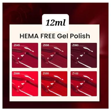 Gama rojo HEMA FREE 12ML - 3/9