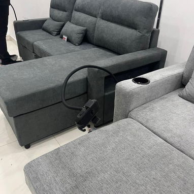 🚧 Sofá cama grande con puerto USB 208 x 142 cm 🚧 - Img 117706783