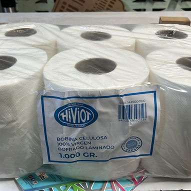 ROLLO DE SERVILLETAS CELULOSA CHEMINE  1KG COFRADO 2 CAPAS - Img 98077617