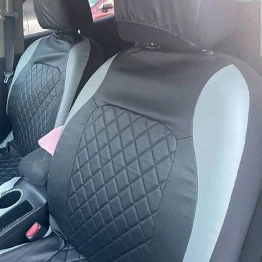 Juego de cubiertas de asiento de automóvil de 9 piezas que incluye 2 cubiertas de asiento delanteras, - 6/6