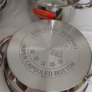 Casuelas acero inoxidable dayli 100 usd mensajería incluida en dependencia todo tipo de cocinas - 2/2