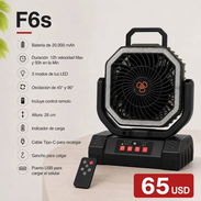 Ventilador recargable F6s - Img 56566993