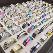 Anillos de acero quirúrgico de varios diseños 400mn cada uno La habana 58079519 - Img 55950499