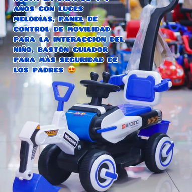 Excavadora para niños 125usd🔺️☝️ Nuevos desarmados en su caja - 2/2
