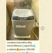 Lavadora automatica marca Milexus 8 kg - Img 50024287