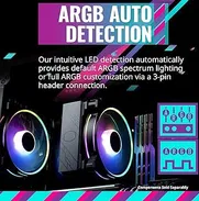 Disipador de aire para CPU,ARGB- AMD AM5|AM4, Intel LGA 1700|120,ventilador de 120 Halo²,Cooler Master.3 pines🥙52507248 - Img 46170408