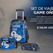 ✨ALTA GAMA🎒SET DE MOCHILA , LUNCHERA Y CARTUCHERA GAME ON! - Img 56359317