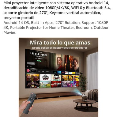 proyector inteligente 4k/8k wiffi   53344443 - 2/2
