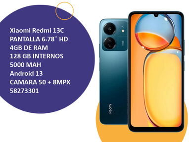 ❤❤✅  Xiaomi Redmi A2 115$ Redmi 12C 135$ Redmi 10C 135$ Note 12 165$ Samsung A04 140$☎️ 58273301 ☎Nuevos+Garantia❤❤✅ - Img 66948601