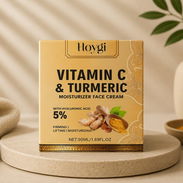 Crema Hoygi Vitamina C & Cúrcuma + 5% Ácido Hialurónico (cv) - Img 56398495