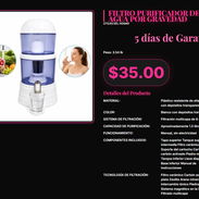 Filtro de 8 etapas sin electricidad mineraliza y purifica agua . - Img 57334069