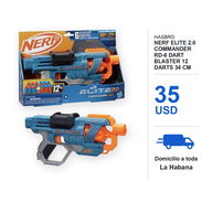 Hasbro Nerf Elite 2.0 Commander RD-6 Dart Blaster 12 Darts 34 cm - Img 58447199