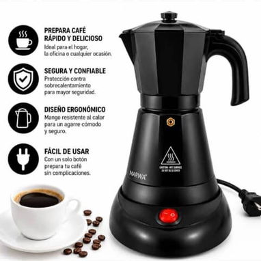 Cafeteras Eléctricas 6tazas - 2/2