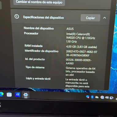 Laptop Asus - 3/4