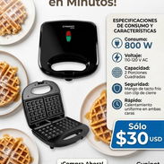 Wafleras dobles 800w - Img 56611004