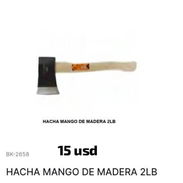 Hacha con mango de madera de 2 LB - Img 56607511