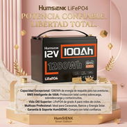 Batería Humsienk LiFePO4 12V 100Ah Grupo 24 1280Wh IP65 Precio 300 USD - Img 56886754