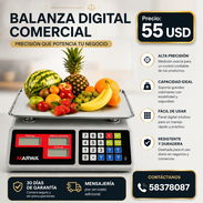 BALANZA DIGITAL COMERCIAL MARWA NUEVAS EN CAJA!!!! - Img 55220991