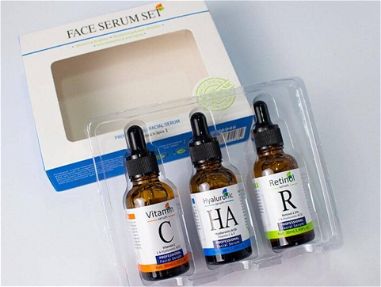 ✅✅ Serum faciales vitamina C, E, A, aloe, acido hialuronico, retinol, peeling, baba caracol, otros✅✅ - Img 36959639