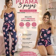 Pijama 3 piezas (tela suave y diseño tierno) - Img 55785290