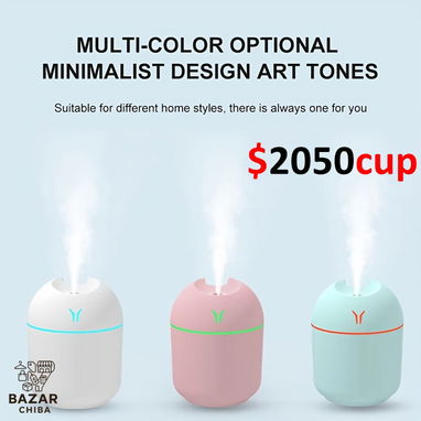 Difusor de Aromaterapia y Humidificador USB con Niebla Fría y Luz Nocturna $2050 - 2/3