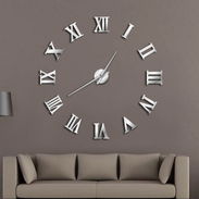 Reloj de pared 3D efecto espejo - Img 53895073