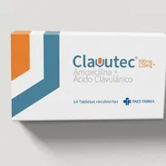 Amoxicilina / Ácido Clavulánico (500 mg / 125 mg) Caja de 14 tabletas - Img 56112803