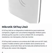 antenas mikrotik nanostation nano exterior litebeam - Img 49859249