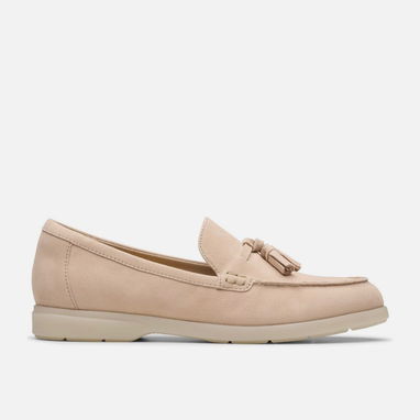 Mocasines de mujer color beige - Img 110425285