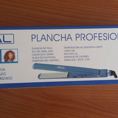 🚧 PLANCHA PARA CABELLO MARCA ROYAL 450°F 🚧 - Img 116786435