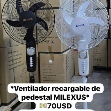 Ventilador Recargable - Img 115389874