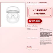 Audifonos inalambricos AUT208 1HORA . - Img 57891840