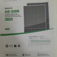 Panel solar bifacial  630 W - Img 55647437