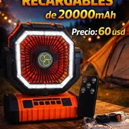 VENTILADORES F6 RECARGABLES DE 20000mAh - Img 55536383
