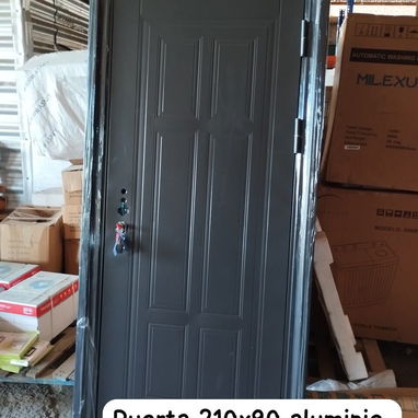 Puertas de exterior nueva aluminio 210x90 - 2/3
