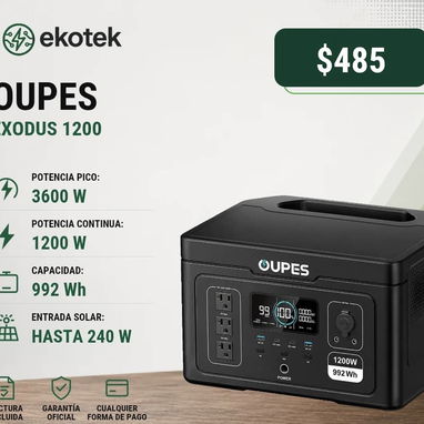 Venta de ecoflows, generadores y paneles en buen precio - 8/10