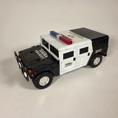 Juguete Carrito Tonka Hasbro Fun Rise Police Sheriff Hummer Original de 1999 en 10 USD - 2/7