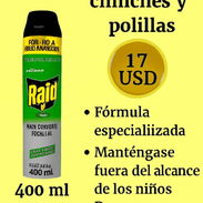 Spray insecticida mata chinches y polilla - Img 55623280