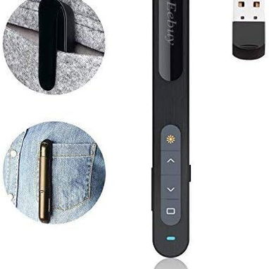 🖥️​ PUNTERO LASER + CONTROL DE DIAPOSITIVAS PRESENTACIONES 🖥️​ USB 🖥️​  5.887.23.60 - Img 120700143