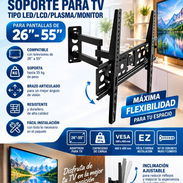 Soporte mecánico giratorio para TV - Img 57846430