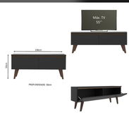 Mueble de TV en negro y en blanco - Img 55731481